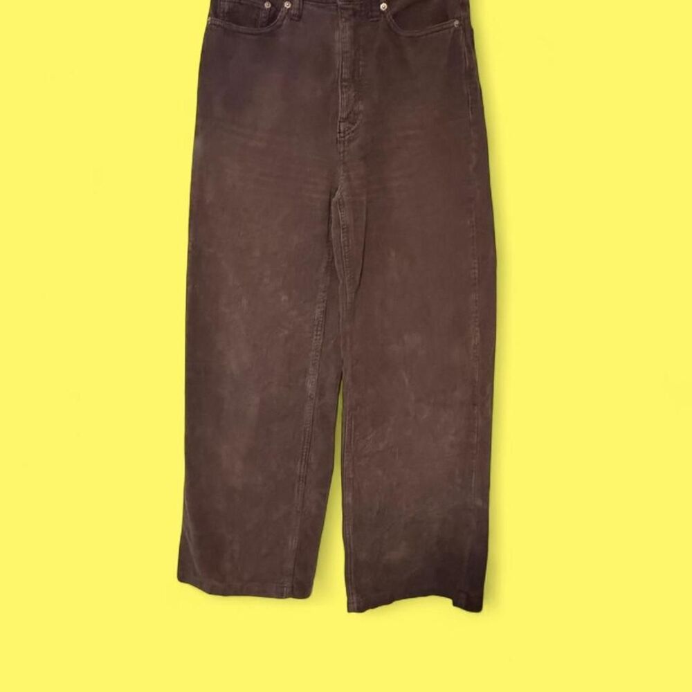 BDG High & Wide Corduroy Pants - Brown (Size 25) Like New